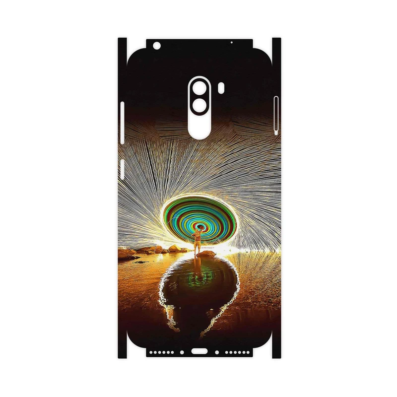 برچسب پوششی ماهوت مدل Night Light Fountain-FullSkin مناسب برای گوشی موبایل شیائومی POCOPHONE F1