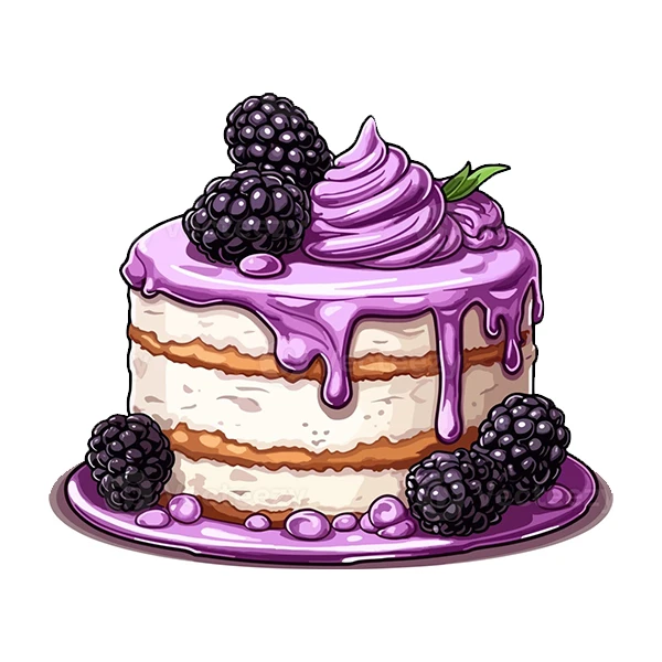 استیکر پارچه و لباس پاد آفرین طرح کیک کد 5805