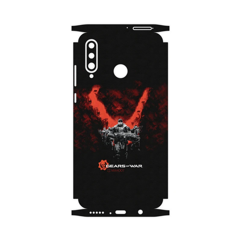 برچسب پوششی ماهوت مدل Full skin-GEARS-OF-WAR-Game مناسب برای گوشی موبایل هوآوی P30 Lite