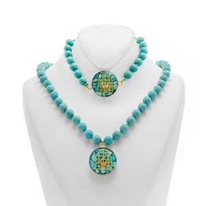 نیم ست زنانه آلتین هنر بزازیان مدل مرغ آمین