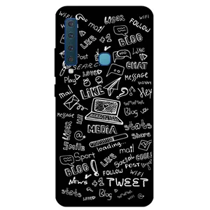 Megafone Social Media 1898 Cover For Samsung Galaxy A9 S / A9 2018
