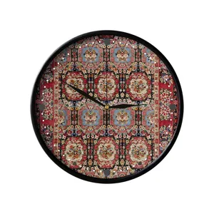 ساعت دیواری مدوپد طرح فرش فردانبه خشتی مدل C-bakhtiary23