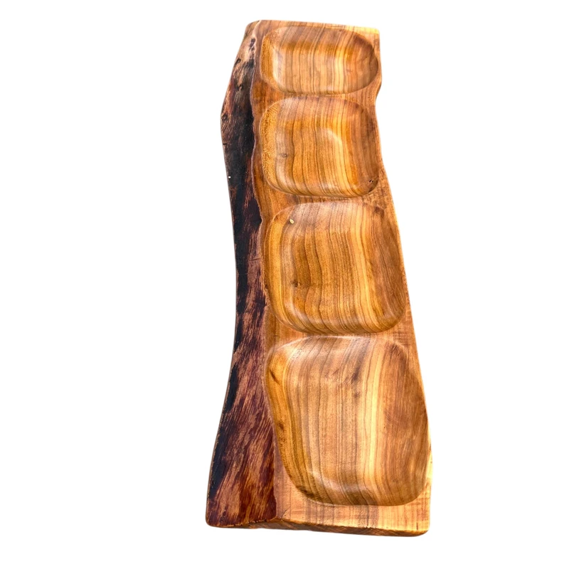 اردو خوری چوبی مدل دست ساز طرح 4خانه