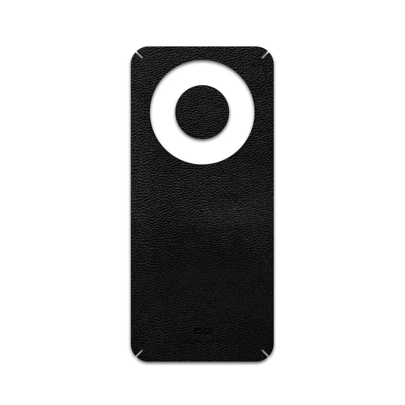 برچسب پوششی ماهوت مدل Black-Leather مناسب برای گوشی موبایل آنر X9c Smart