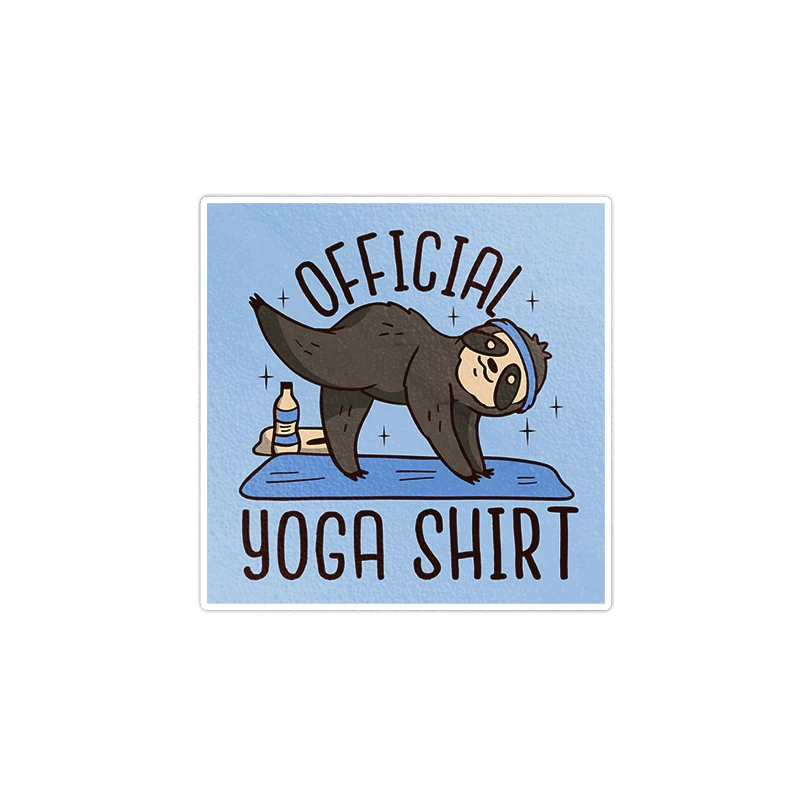    استیکر لپ تاپ ویندی دیزاین طرح yoga مدل vindi1040