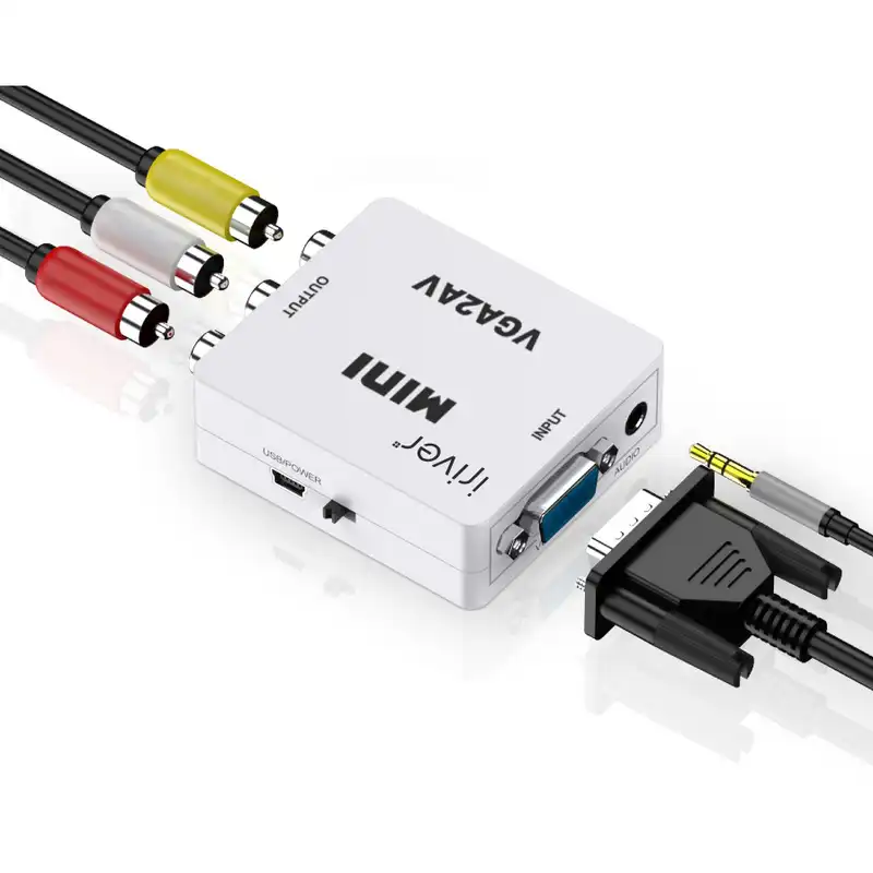 مبدل VGA به AV آی ریور مدل مینی