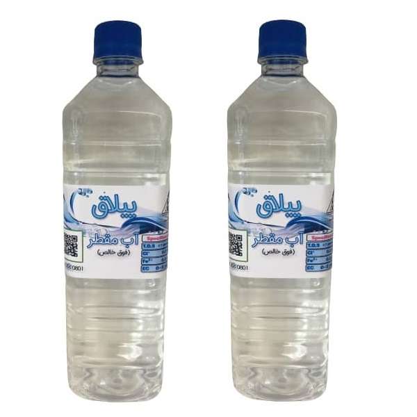 آب مقطر ییلاق مدل V1 حجم 1000 میلی لیتر مجموعه 2 عددی