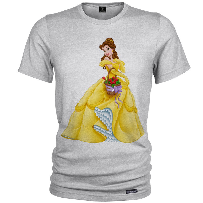 تی شرت آستین کوتاه مردانه 27 مدل MH1412 Belle Beast Cinderella