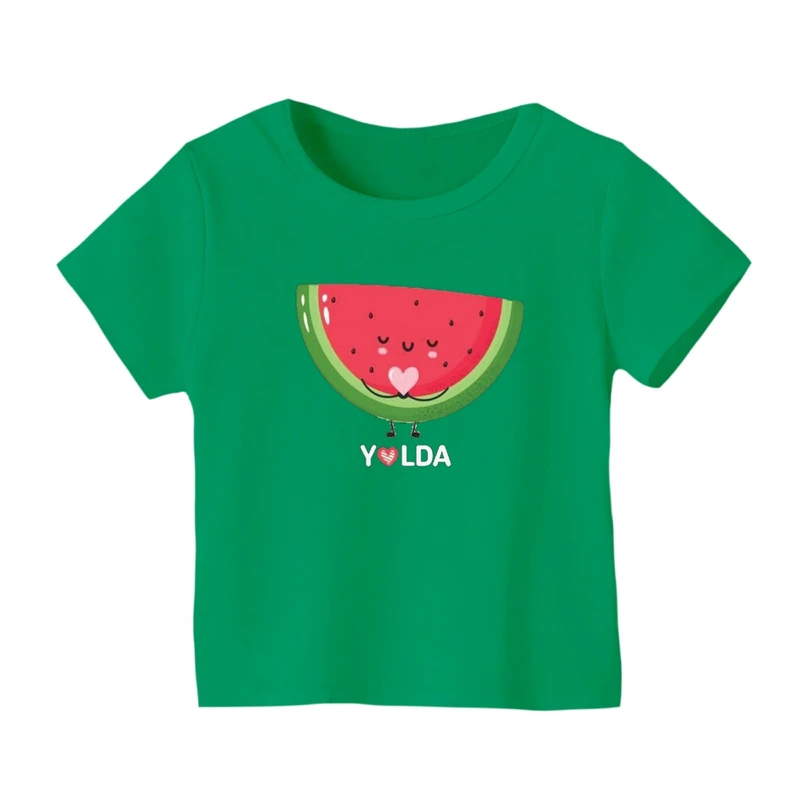 تی شرت آستین کوتاه بچگانه مدل هندوانه یلدایی کد 61