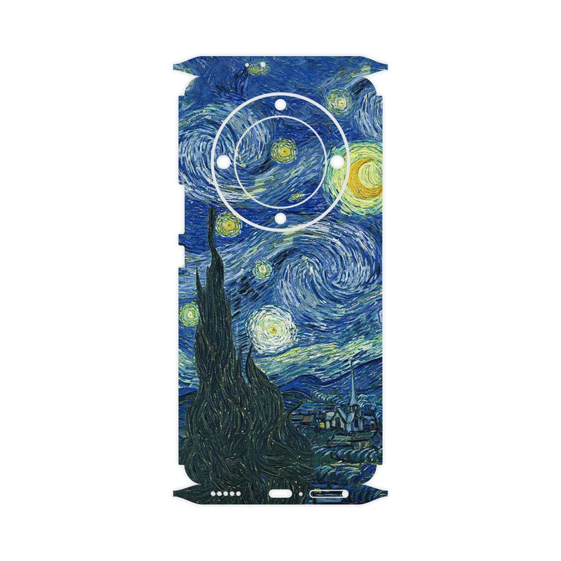 برچسب پوششی ماهوت مدل The Starry Night of van Gogh-FullSkin مناسب برای گوشی موبایل آنر Magic 5 Lite