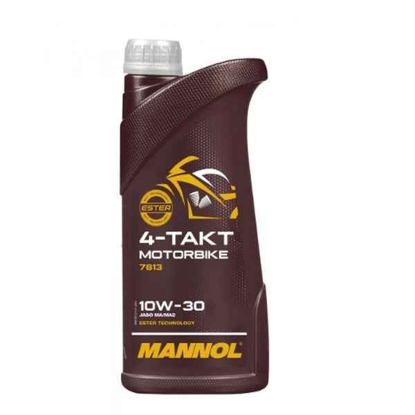 روغن موتورسیکلت مانل مدل SN-10W-30 حجم 1 لیتر