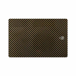 MAHOOT Glossy-Brown-Fiber Cover Sticker for Samsung Galaxy Tab S4 10.5 2018 T835