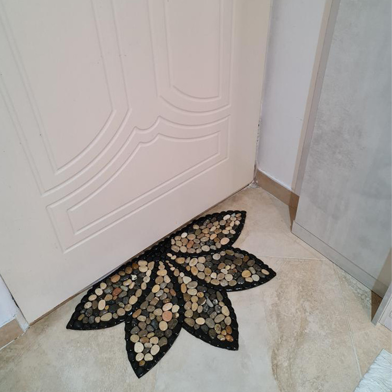 پادری طرح سنگی مدل نیم گل سایز 90x45 سانتی متر