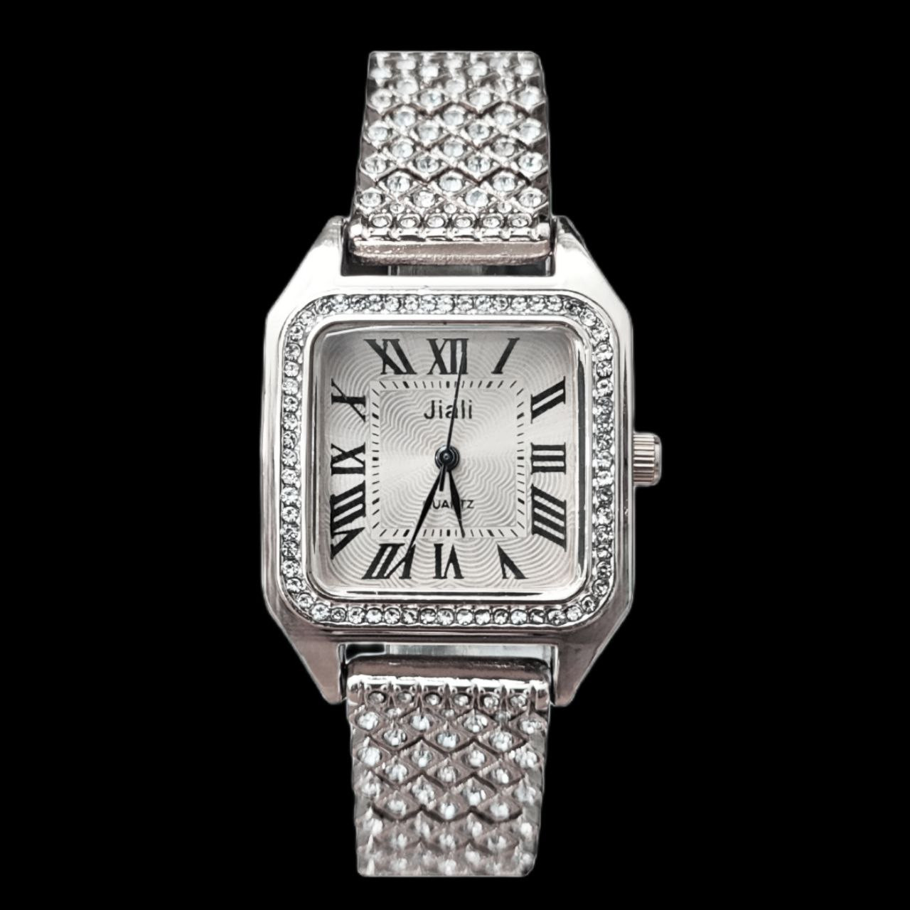 ساعت مچی عقربه ای زنانه مدل یونانی نگینی