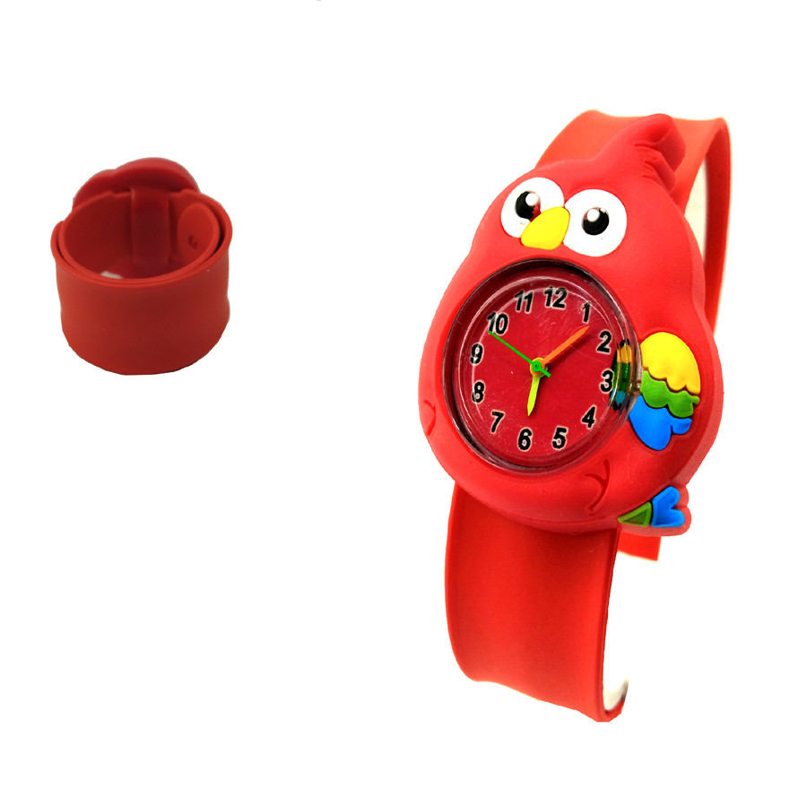 ساعت  مچی عقربه ای پسرانه مدل پرنده خشمگین کد 1