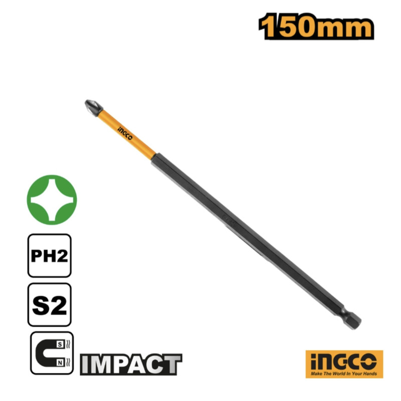 سری پیچ گوشتی یکسر چهارسو اینکو   مدل SDBIM11PH263 سایز  15 سانتی متر