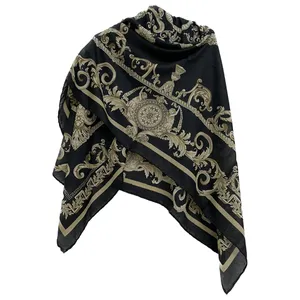 روسری زنانه مدل نخی جناقی دور دست دوز کد 05