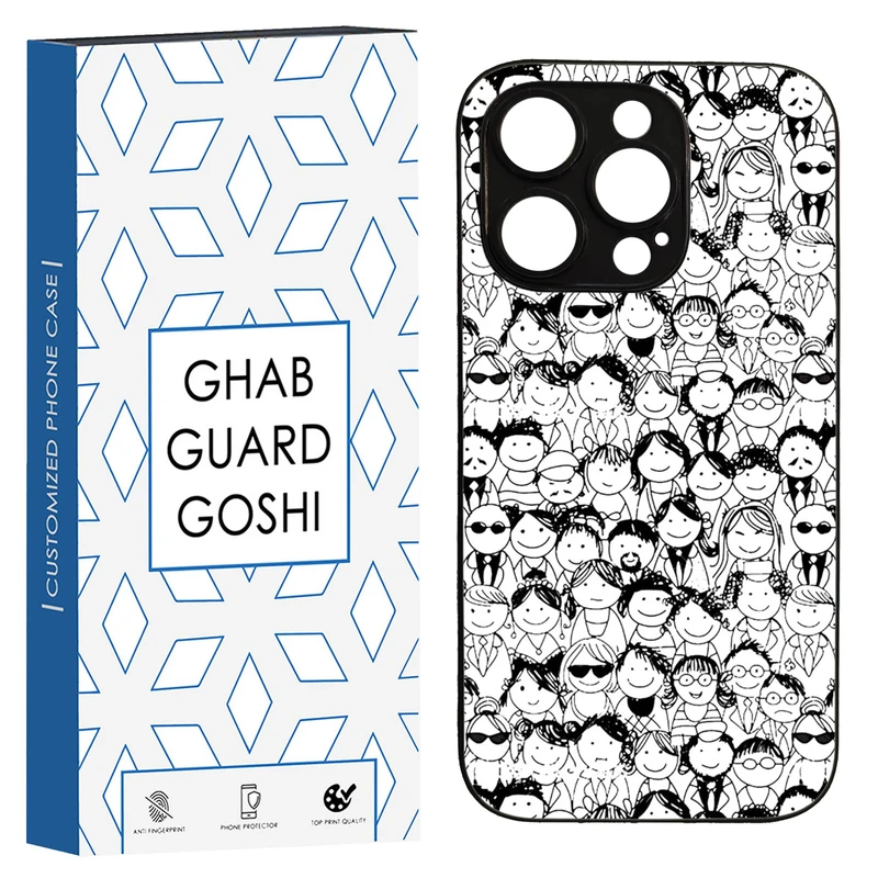 کاور قاب گارد گوشی طرح آدمک کد TPU-076 مناسب برای گوشی موبایل اپل Iphone 14 PRO