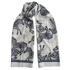 شال زنانه مدل نخی تابستانی گور خری 