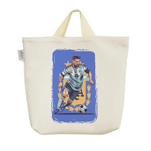 ساک خرید خندالو مدل لیونل مسی Lionel Messi کد 5977