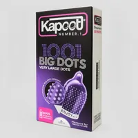 کاندوم کاپوت مدل BIG DOTS بسته 10 عددی