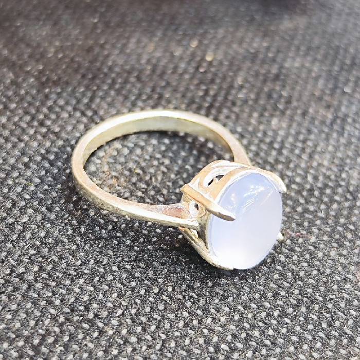 انگشتر نقره زنانه مدل سنگ عقیق یمانی کبود کد 453 انگشتر نقره زنانه مدل سنگ عقیق یمانی کبود کد 453