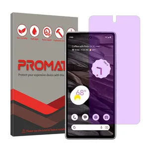 Promate Resistant model Anti-Purple screen protector suitable for Google Pixel 7a mobile phone