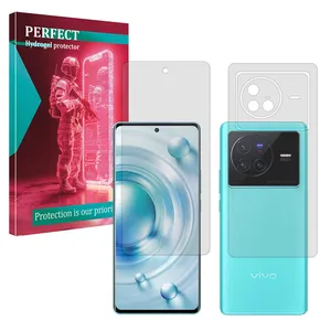 Perfect Tough model Matte screen protector suitable for Vivo X80 mobile phone along with the back protector