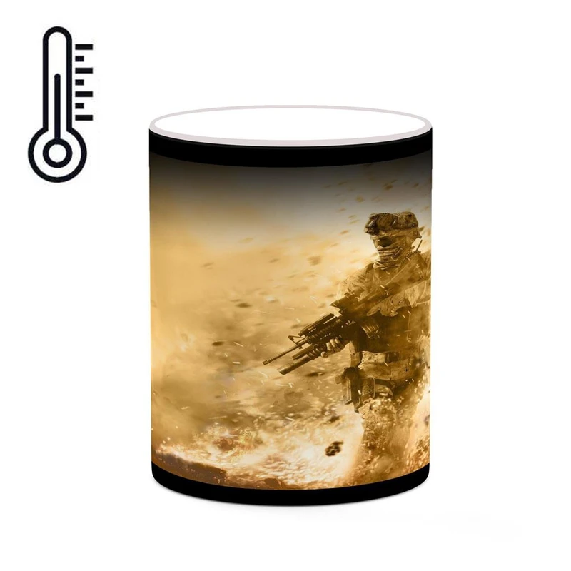 ماگ حرارتی کاکتی مدل بازی Call Of Dutyː Modern Warfare 2 کد mgh27871