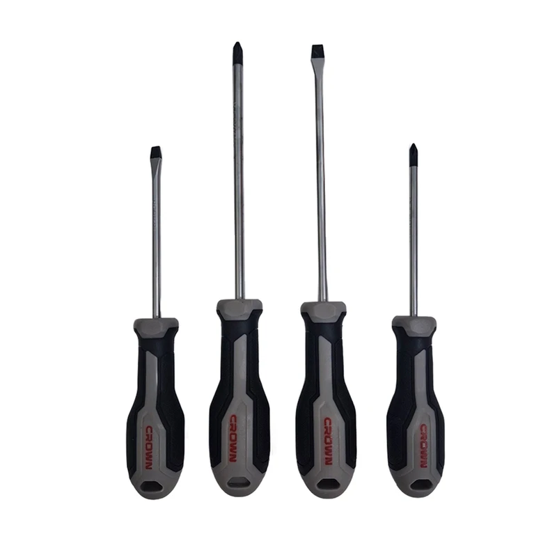 پیچ گوشتی دوسو و چهارسو کرون مدل CPHDS-AXA4 مجموعه 4 عددی