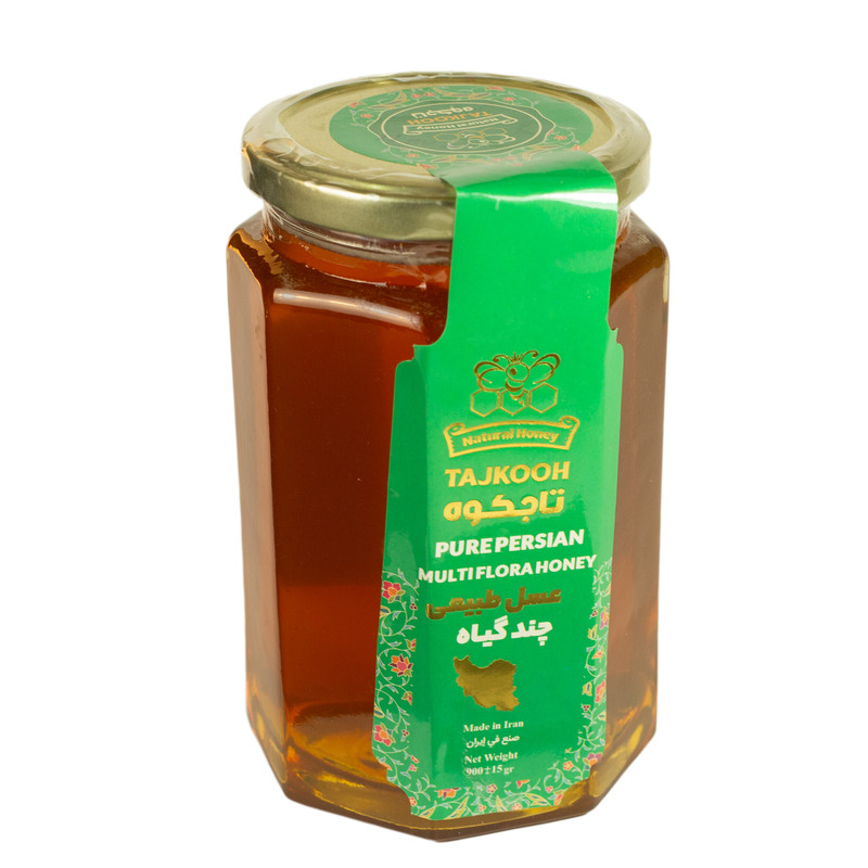 عسل طبیعی چند گیاه تاجکوه - 950 گرم