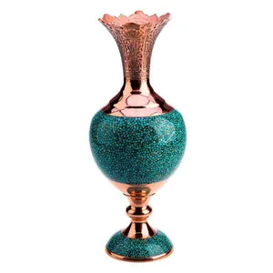 گلدان فیروزه کوبی هنرلوکس مدل سنبلدان FS56