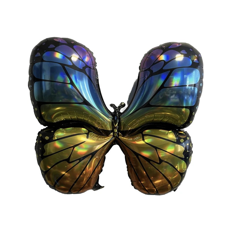 بادکنک فویلی پارتی لند تهران مدل پروانه هفت رنگ کد 4085