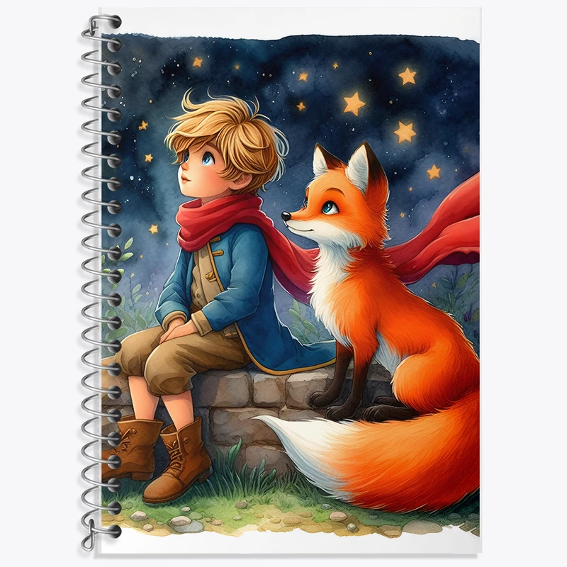 دفتر لغت 50 برگ خندالو طرح شازده کوچولو (The Little Prince) کد F6137