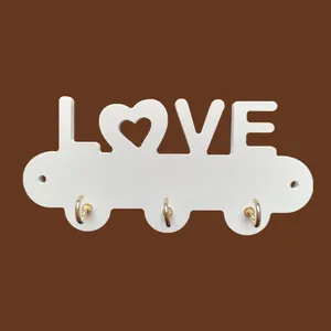 جاکلیدی مدل دیواری طرح LOVE کد 14