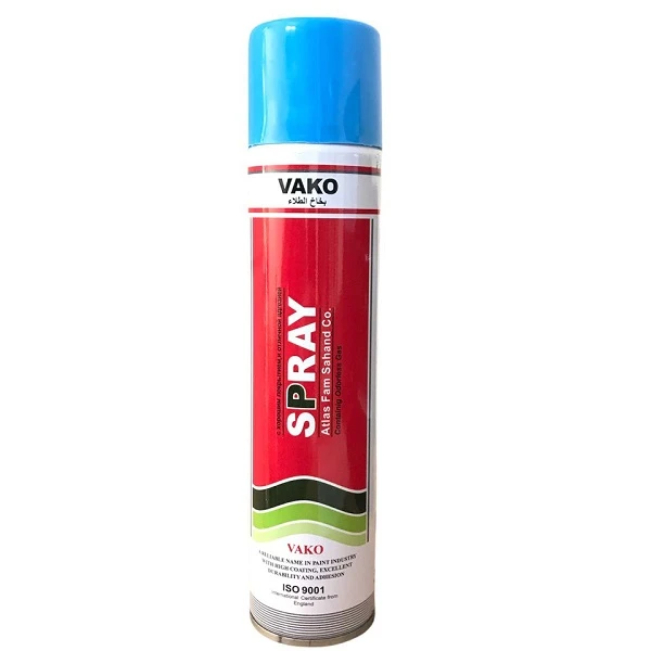 اسپری رنگ آبی واکو کد 02 حجم 300 میلی لیتر