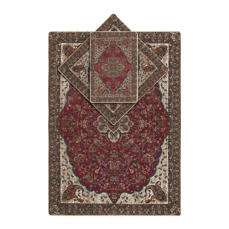 سجاده و جانماز ترمه طرح شاه عباسی مدل Am01