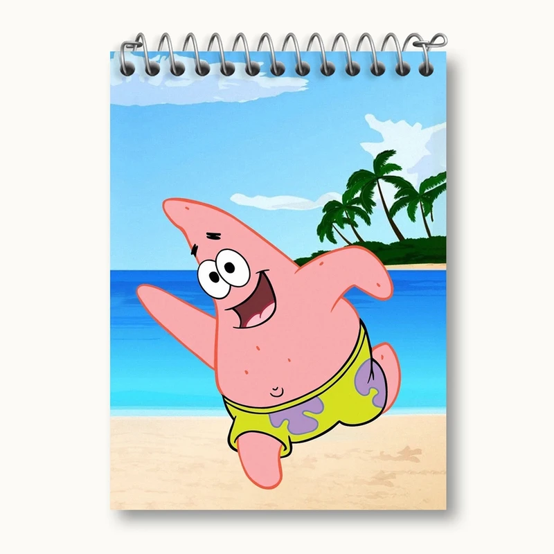 دفتر یادداشت 50 برگ خندالو مدل پاتریک کد 4733