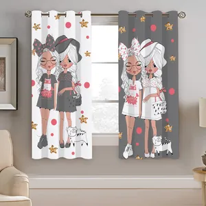 پرده نیروانا طرح کودک  مدل هازان کد 5104  سایز 140×200 سانتی متر