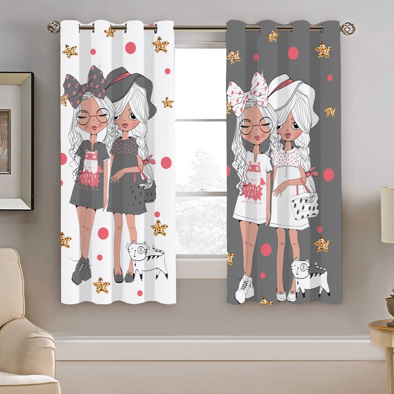 پرده نیروانا طرح کودک  مدل هازان کد 5104  سایز 140×200 سانتی متر