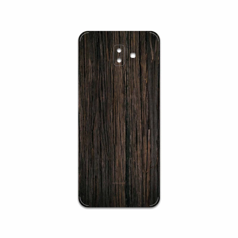 برچسب پوششی ماهوت مدل Burned Wood مناسب برای گوشی موبایل سامسونگ Galaxy J6 Plus