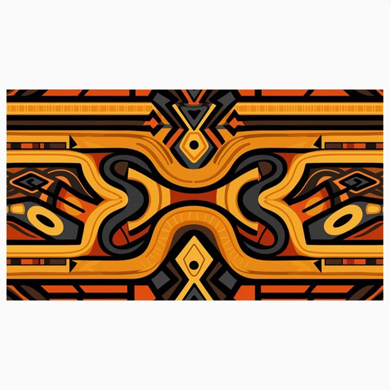 فرش پارچه‌ای مدل فرشینه طرح انتزاعی مدل هاوایی کد AR3059059