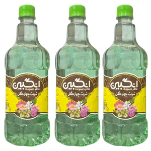 شربت چهار گل انگبین ـ 1 لیتر بسته سه عددی 