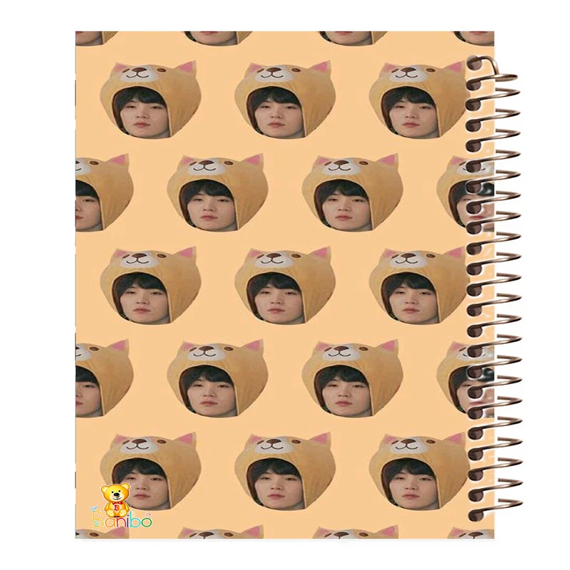 دفتر مشق 100 برگ بانیبو طرح کره ای  کد 669