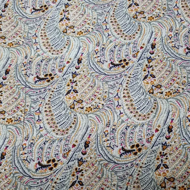 پارچه لباس مدل کودری نخی طرح سنتی