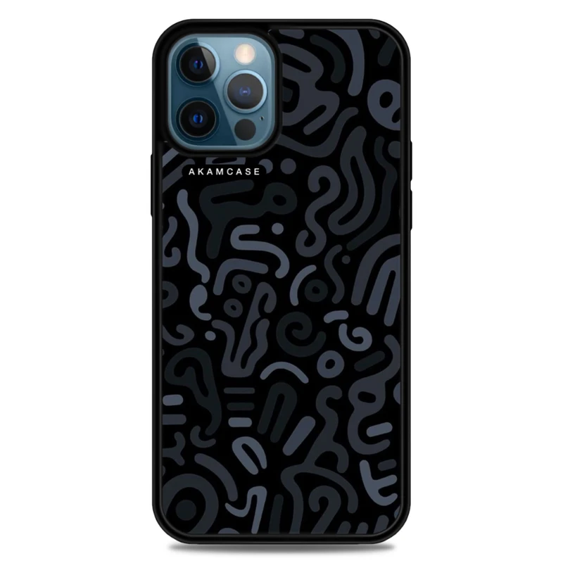 کاور آکام مدل AMC-WA12PROMAX-DOODLE`12 مناسب برای گوشی موبایل اپل iPhone 12 Pro Max