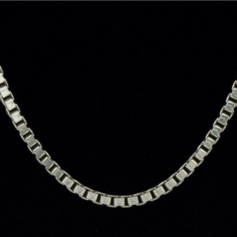 زنجیر نقره زنانه گالری ظهیرالدینی مدل  ونیزی CHM-07