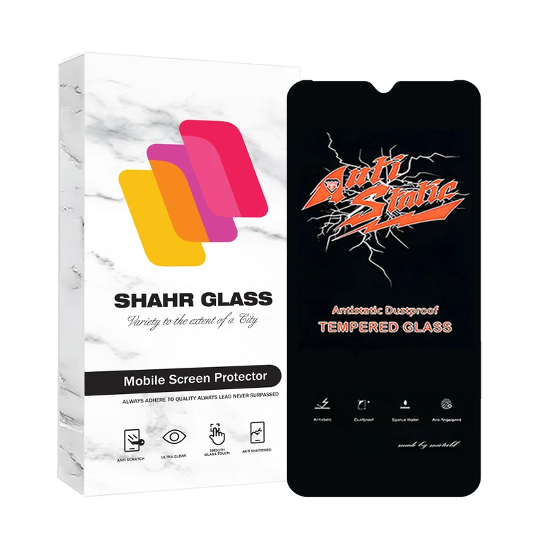 محافظ صفحه نمایش آنتی استاتیک شهر گلس مدل ANTIDUSTSHNW مناسب برای گوشی موبایل شیائومی Poco C61