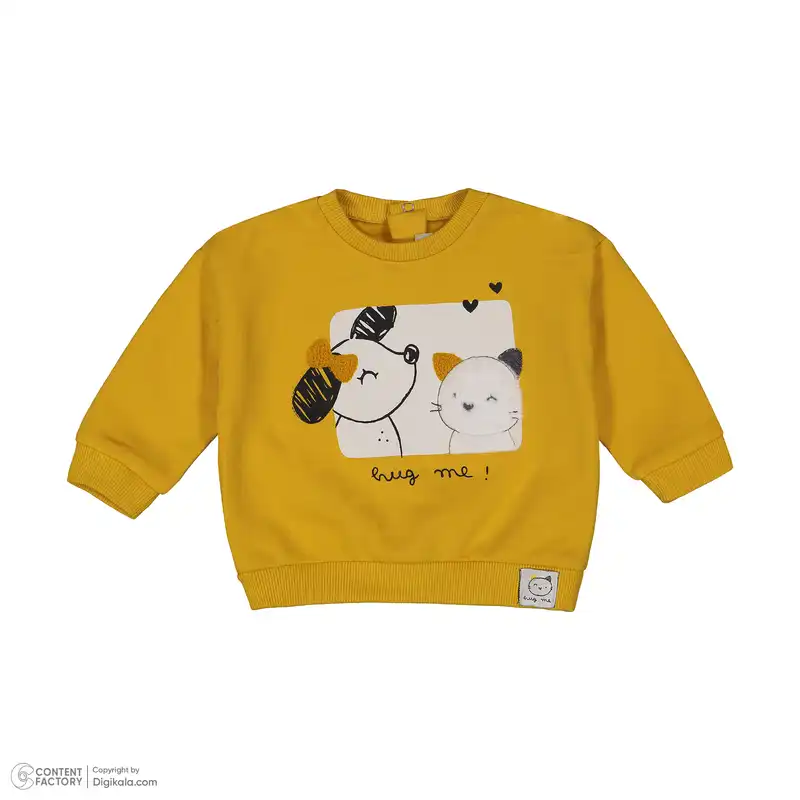 ست سویشرت و شلوار نوزادی دخترانه ایندیگو مدل 23121