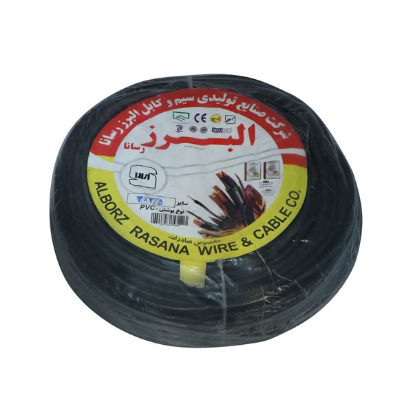مشخصات قیمت و خرید کابل برق افشان ۳ در ۲ ۵ البرز رسانا کد ۰۱ دیجی کالا